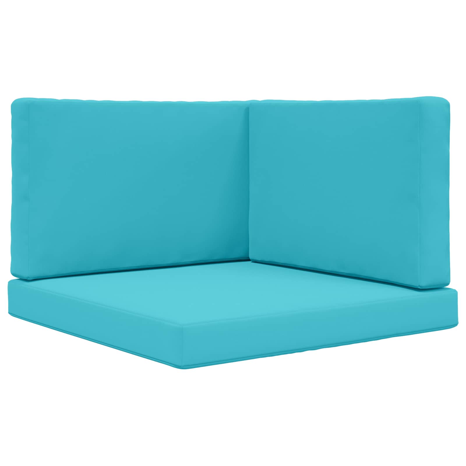Utomhus Soffa Kudde Polyester Turkos 80 x 80 x 8 cm