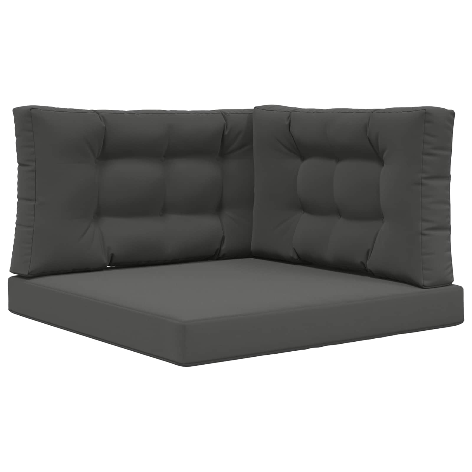 Utomhus Soffa Kudde Polyester Antracit 80 x 80 x 8 cm