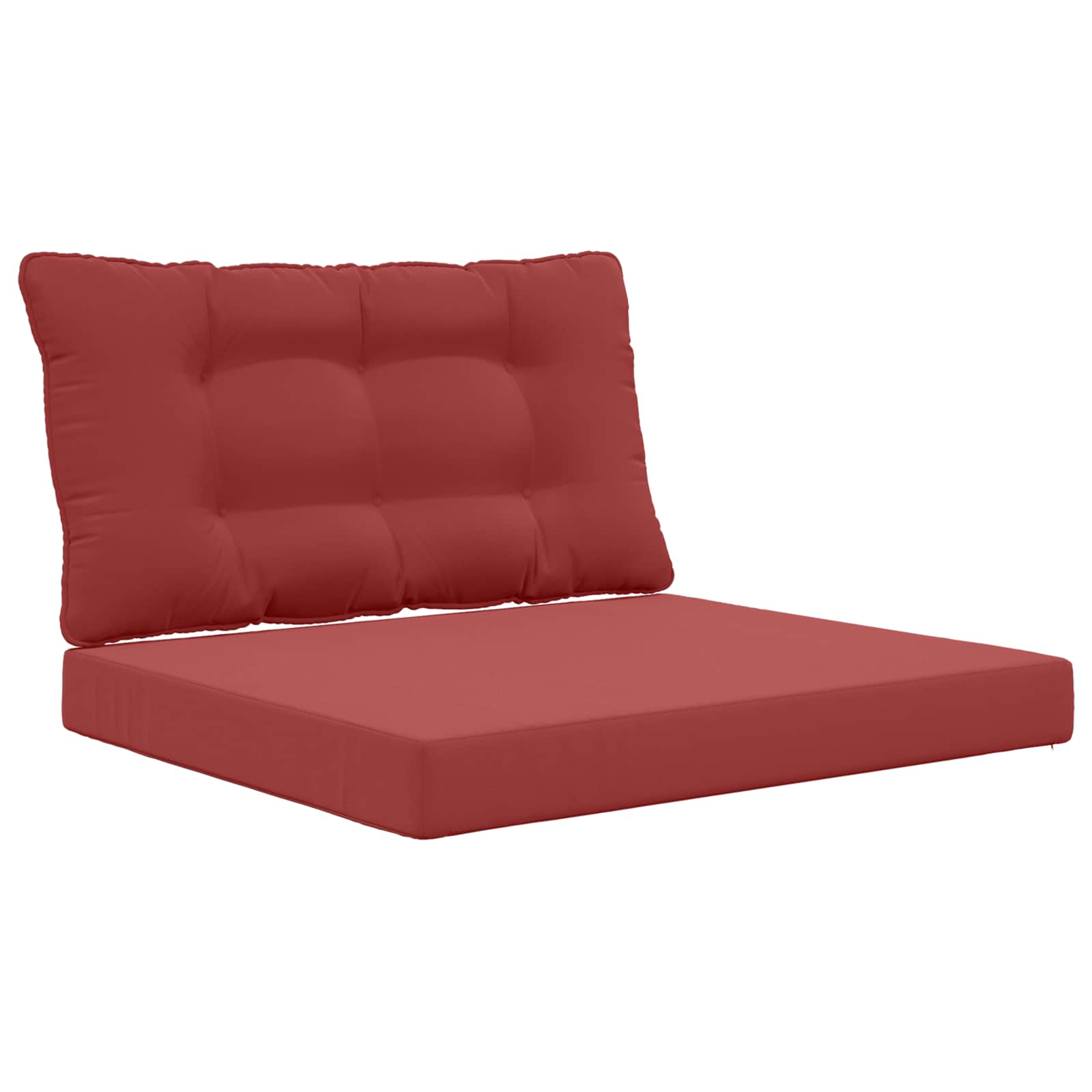 Utomhus Soffa Kudde Polyester Vinröd 80 x 68,5 x 8 cm