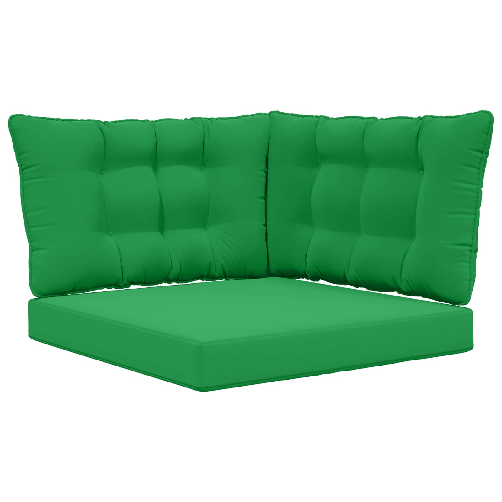 Utomhus Soffa Kudde Polyester Grön 80 x 43 x 10 cm