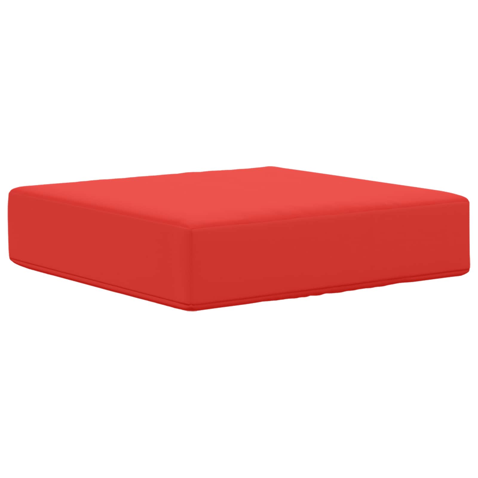 Utomhus sitskudde 100% Polyester Röd 40 x 40 x 8 cm
