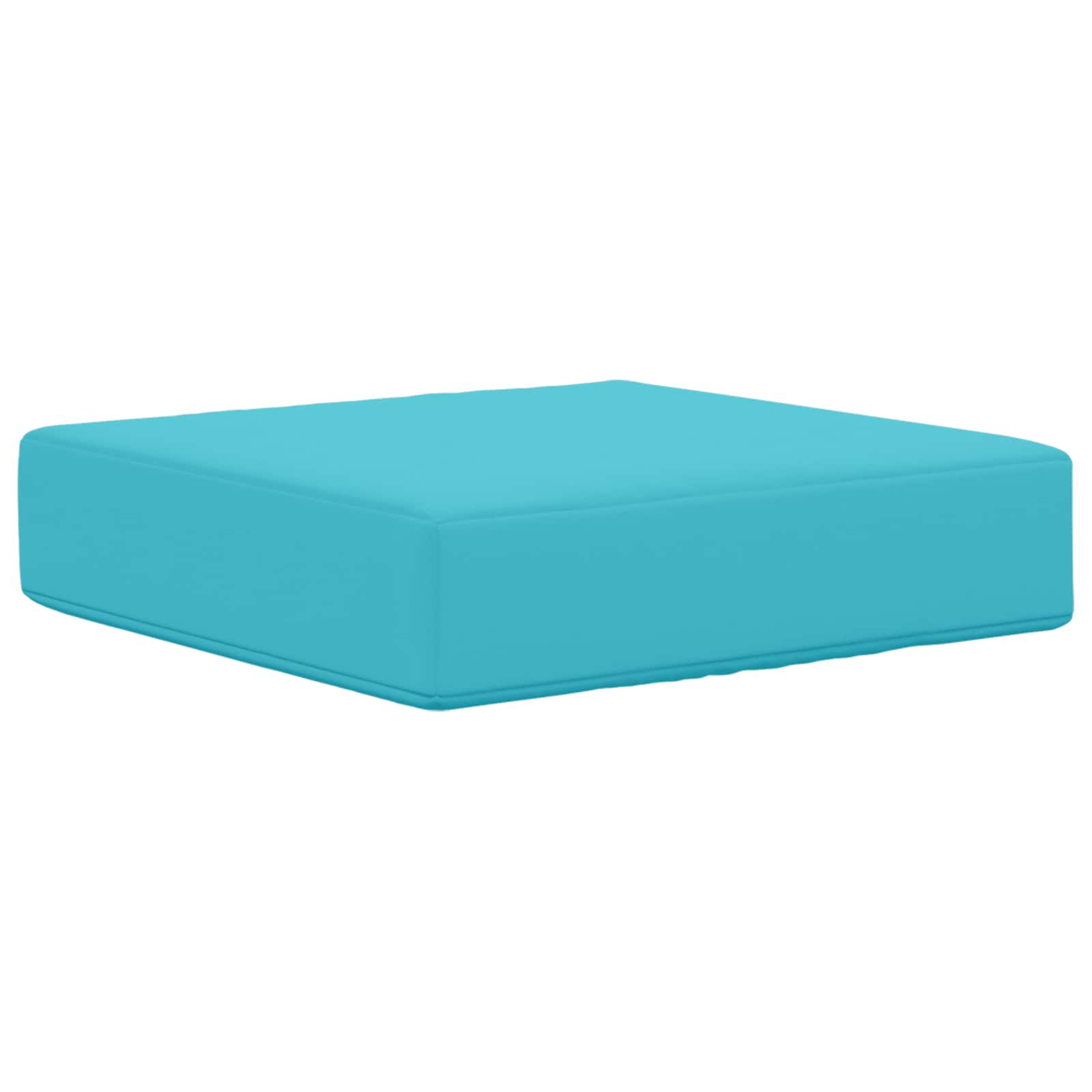 Utomhus sitskudde 100% Polyester Turkos 40 x 40 x 8 cm