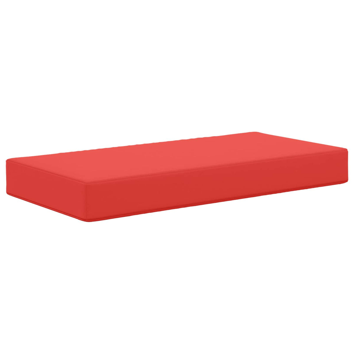 Utomhus sitskudde 100% Polyester Röd 80 x 40 x 8 cm