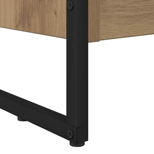 Bokskåp Artisan Ek 80 x 30 x 155 cm Konstruerat trä