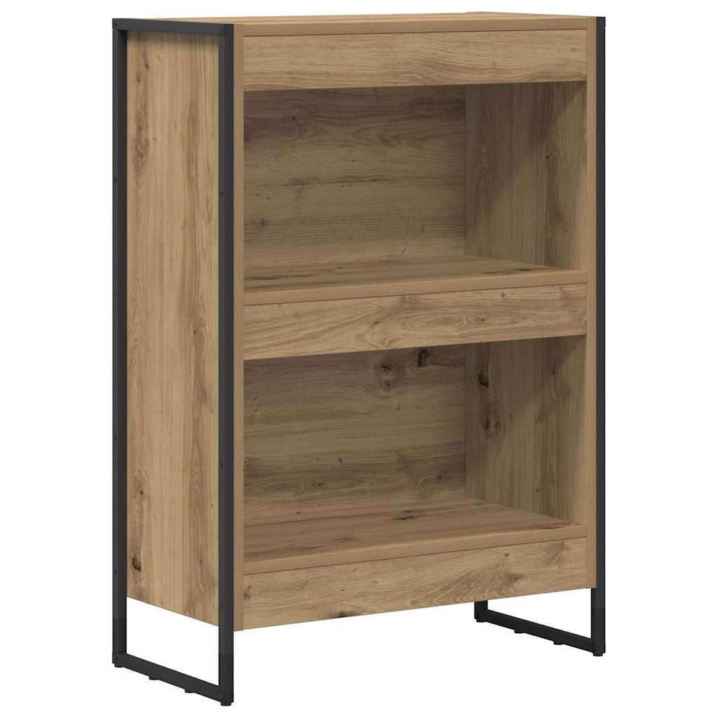 Bokskåp 60 x 30 x 86,5 cm Konstruerat trä Artisan Ek