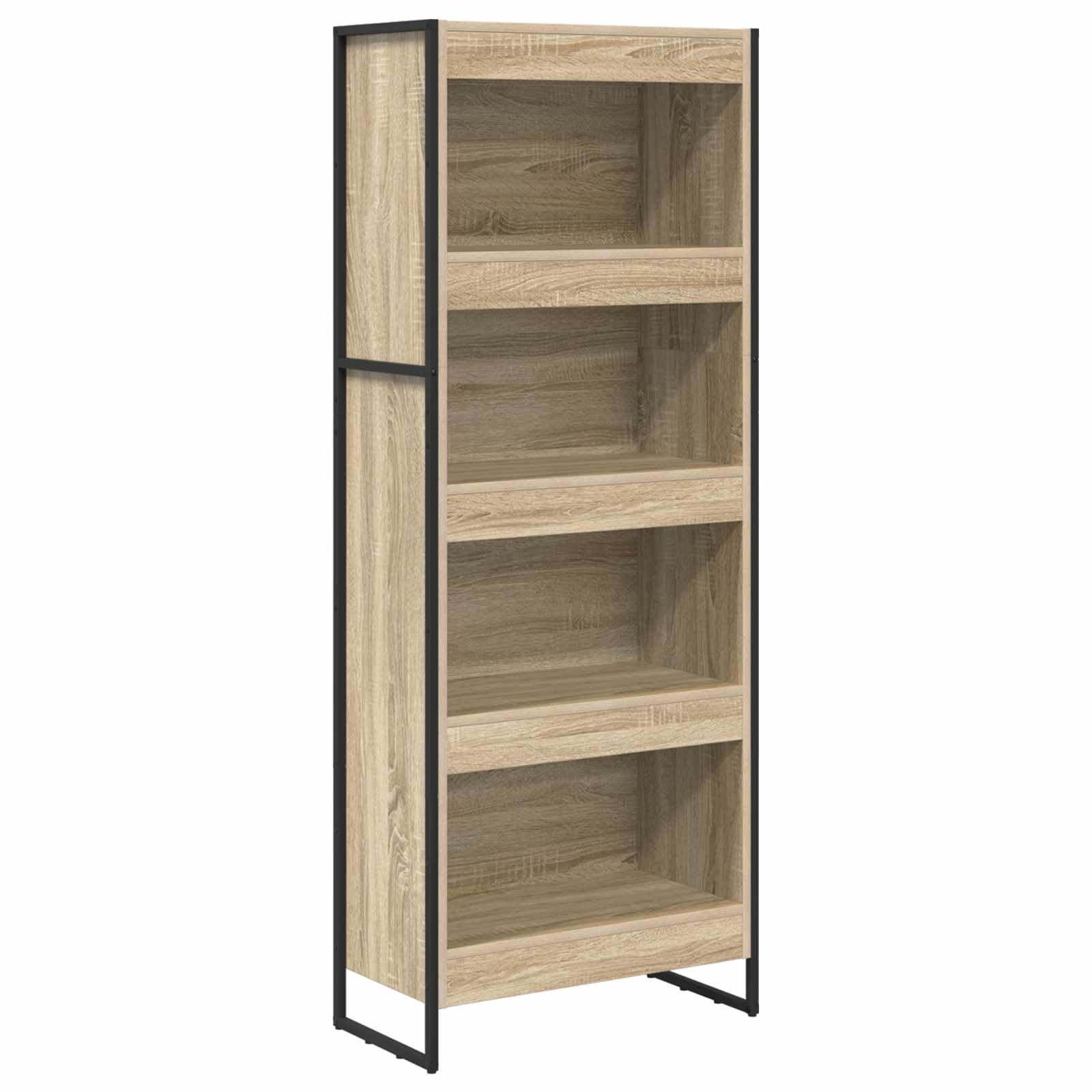 Bokskåp Sonoma 60 x 30 x 155 cm Konstruerat trä