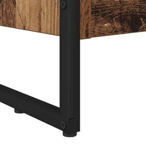 Bokskåp Gammalt trä 80 x 30 x 155 cm Konstruerat trä