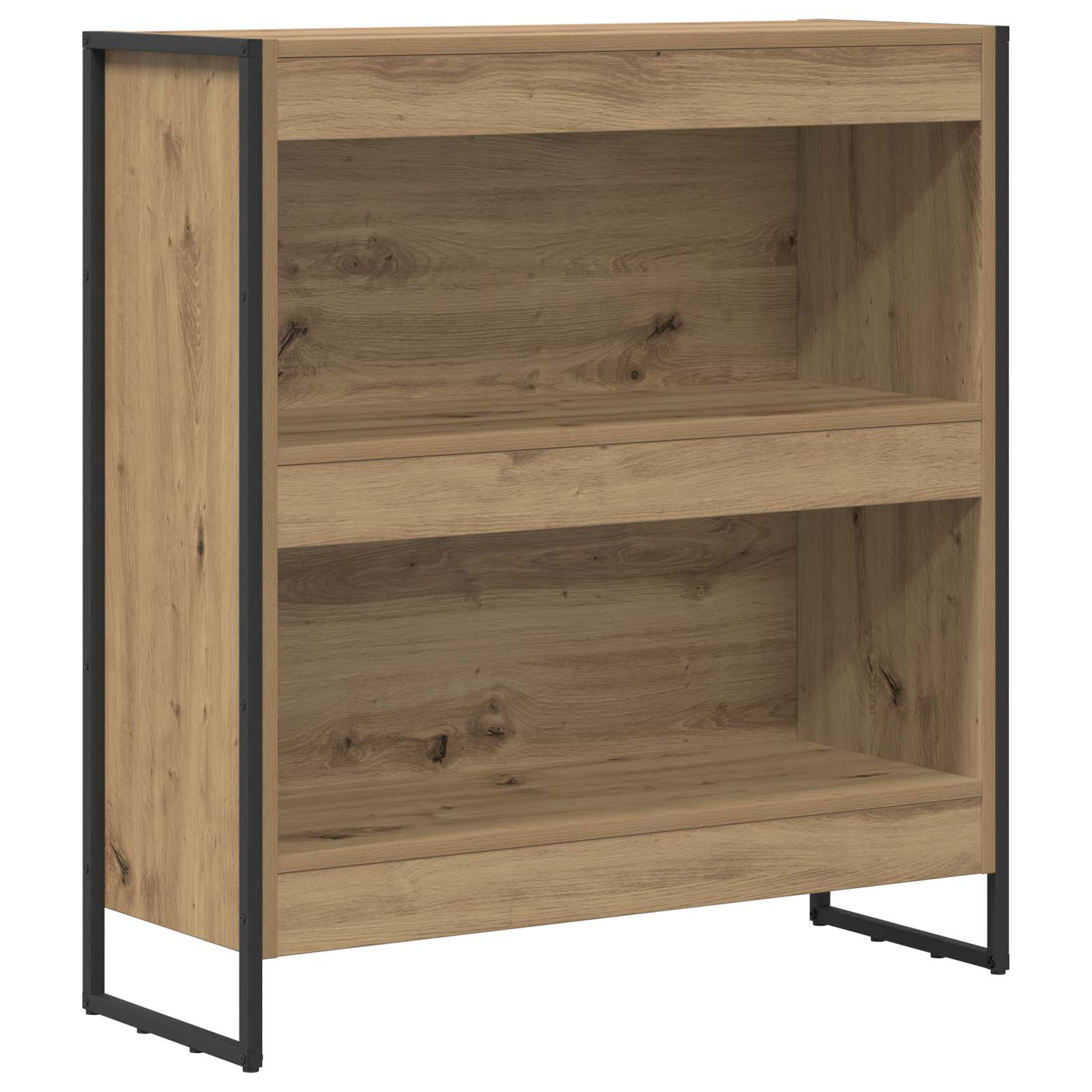 Bokskåp 80 x 30 x 86,5 cm Konstruerat trä Artisan Ek