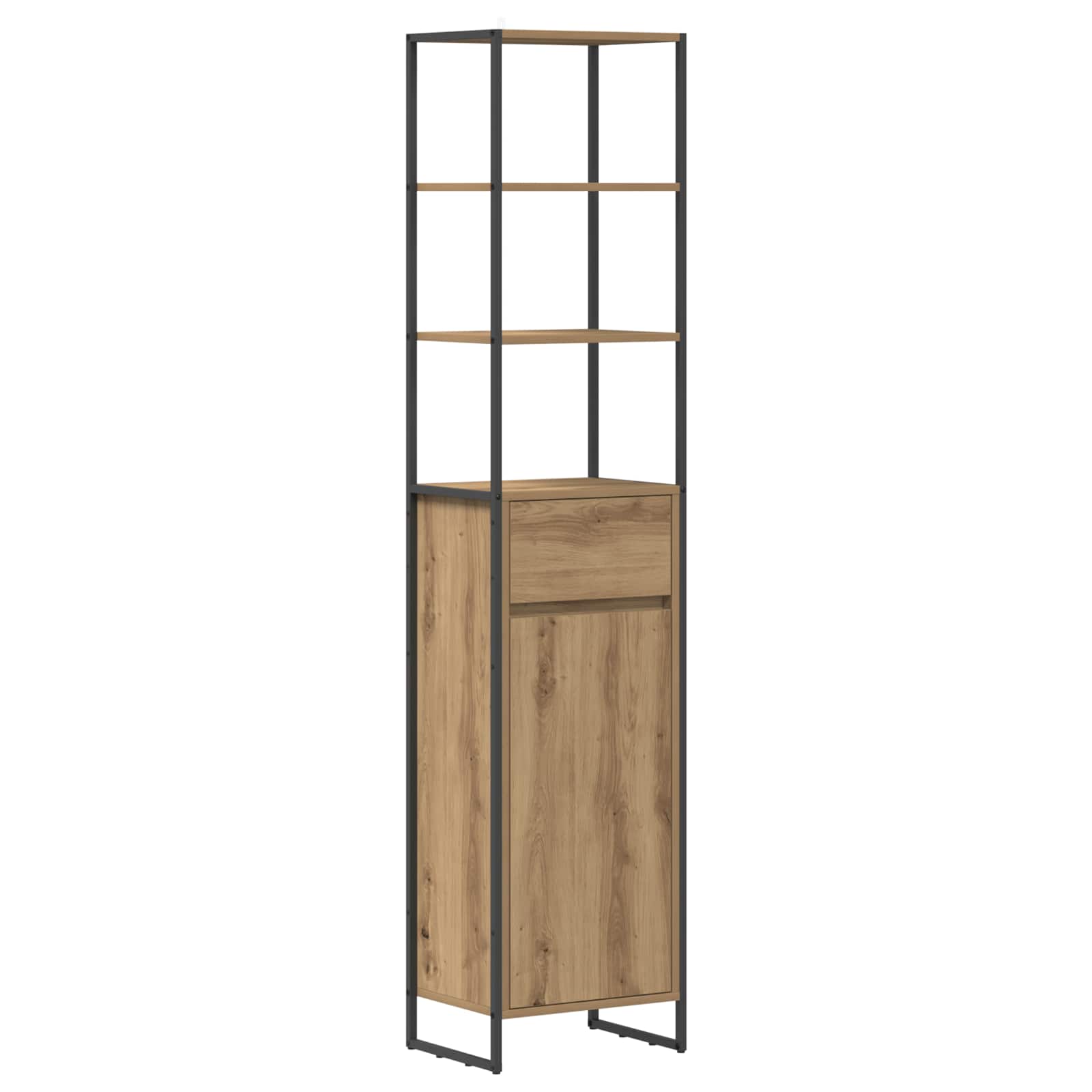 Badrumsskåp Artisan Ek 40 x 30 x 180 cm Konstruerat trä