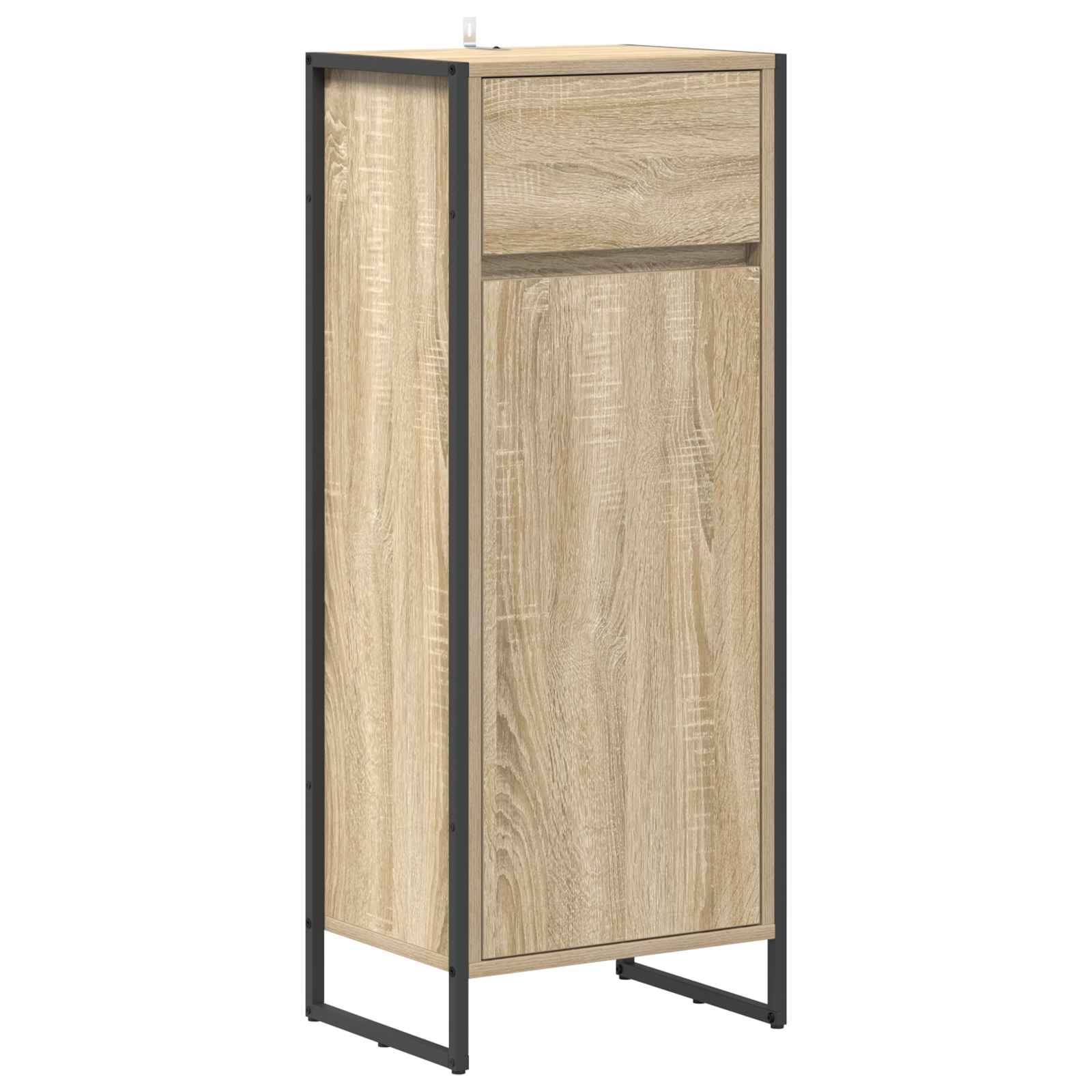 Badrumsskåp Sonoma 40 x 30 x 100 cm Konstruerat trä