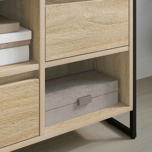 TV-skåp med låda Sonoma 100 x 36 x 49,5 cm Konstruerat trä