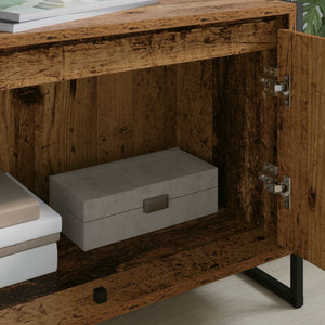 TV-skåp Gammalt trä 140 x 36 x 49,5 cm Konstruerat trä