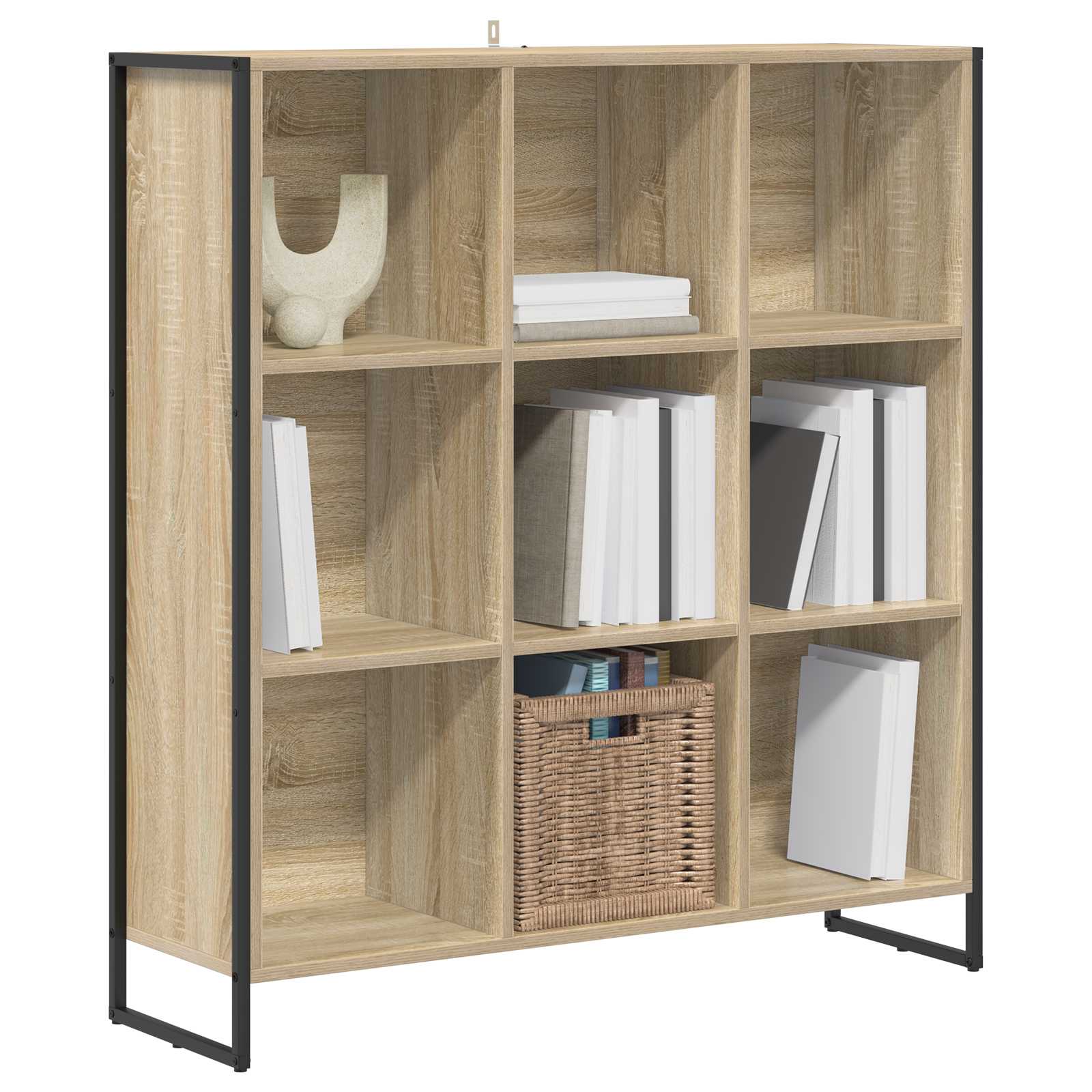 Bokskåp Sonoma 99.5 x 30 x 108.5 cm Konstruerat trä