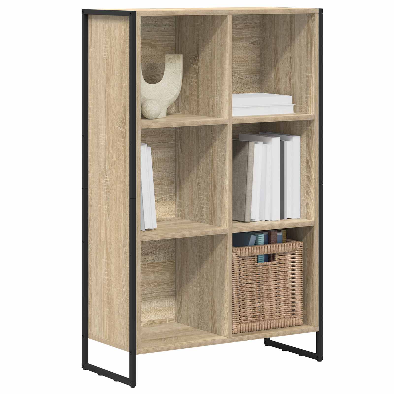 Bokskåp Sonoma 99.5 x 30 x 108.5 cm Konstruerat trä