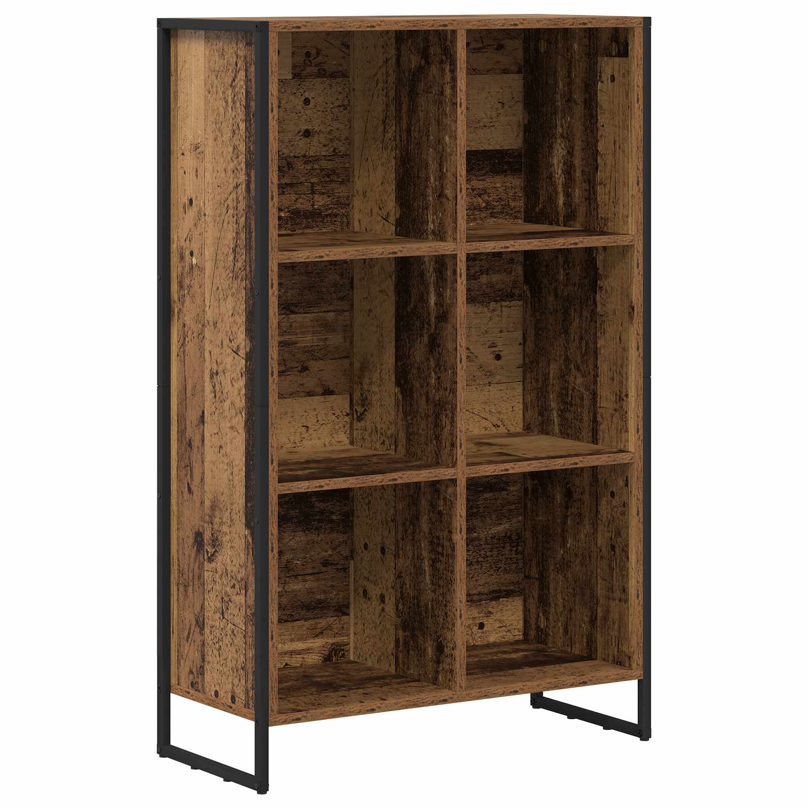 Bokskåp Gammalt trä 99.5 x 30 x 108.5 cm Konstruerat trä