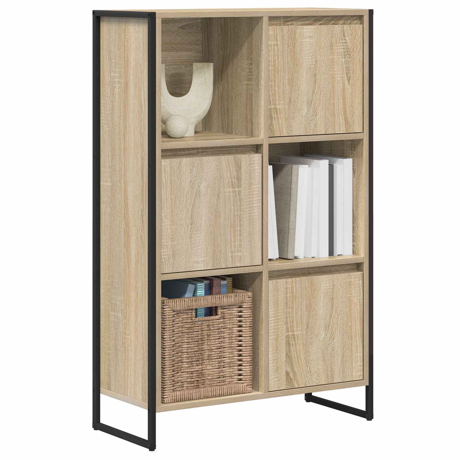 Bokskåp Sonoma 68 x 30 x 108.5 cm Konstruerat trä