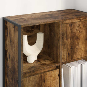 Bokskåp Rökek 68 x 30 x 108.5 cm Konstruerat trä