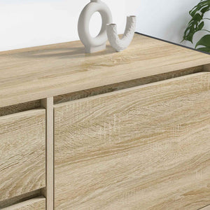 TV-skåp med låda Sonoma 100 x 36 x 49.5 cm Konstruerat trä