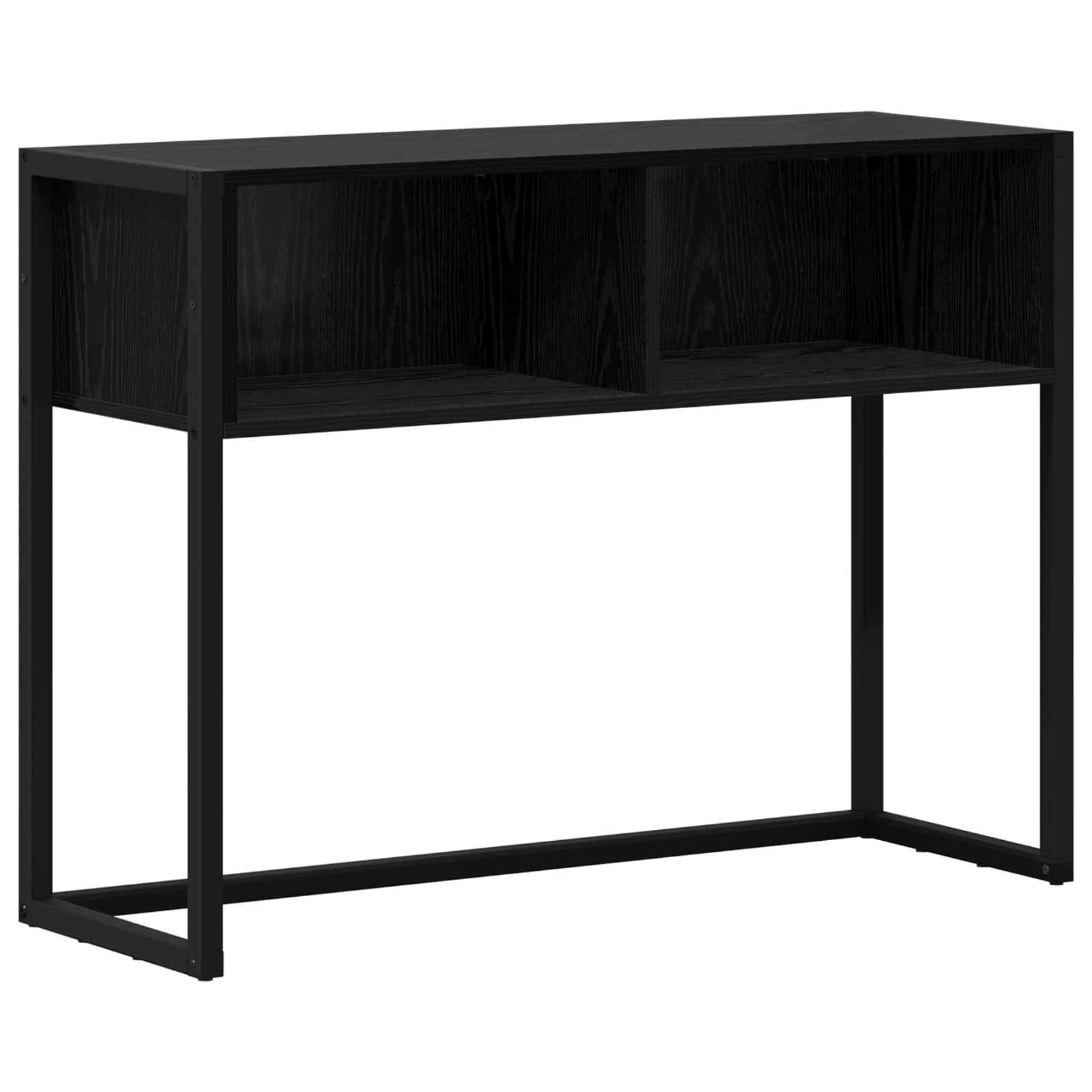 Sidobord Svart Ek 100 x 36 x 75 cm Konstruerat trä