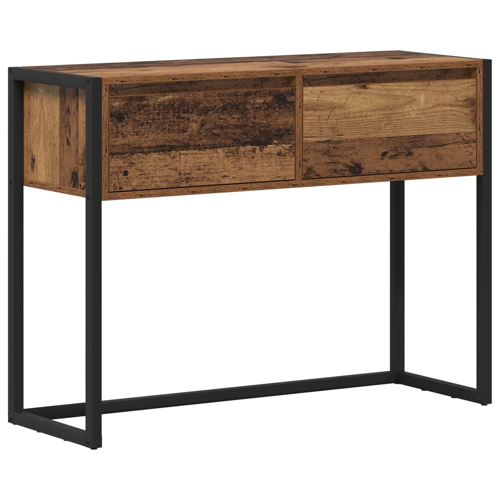 Sidobord Gammalt trä 100 x 36 x 75 cm Konstruerat trä