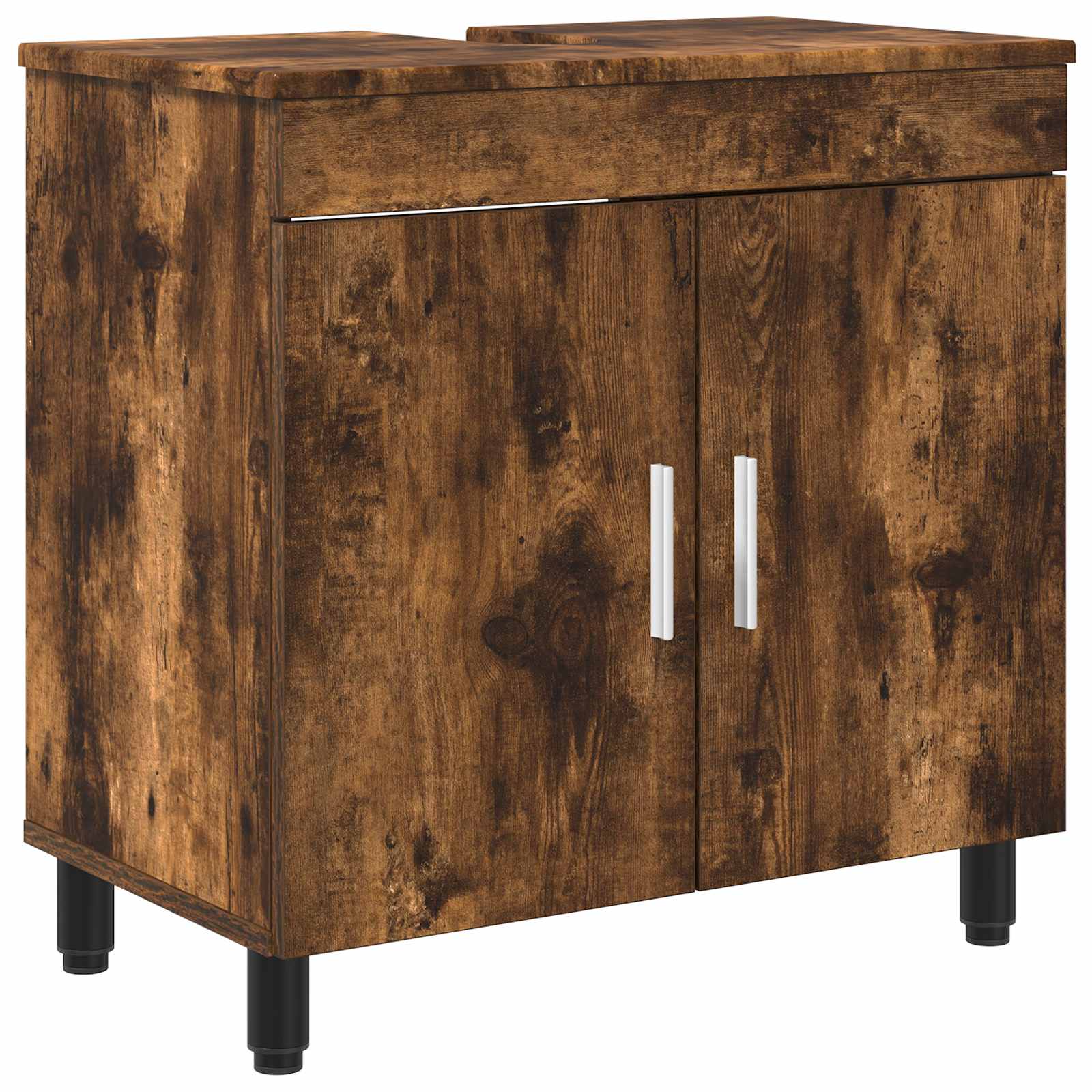 Badrums vaskenhet Rökt ek 60 x 35 x 60 cm Konstruerat trä
