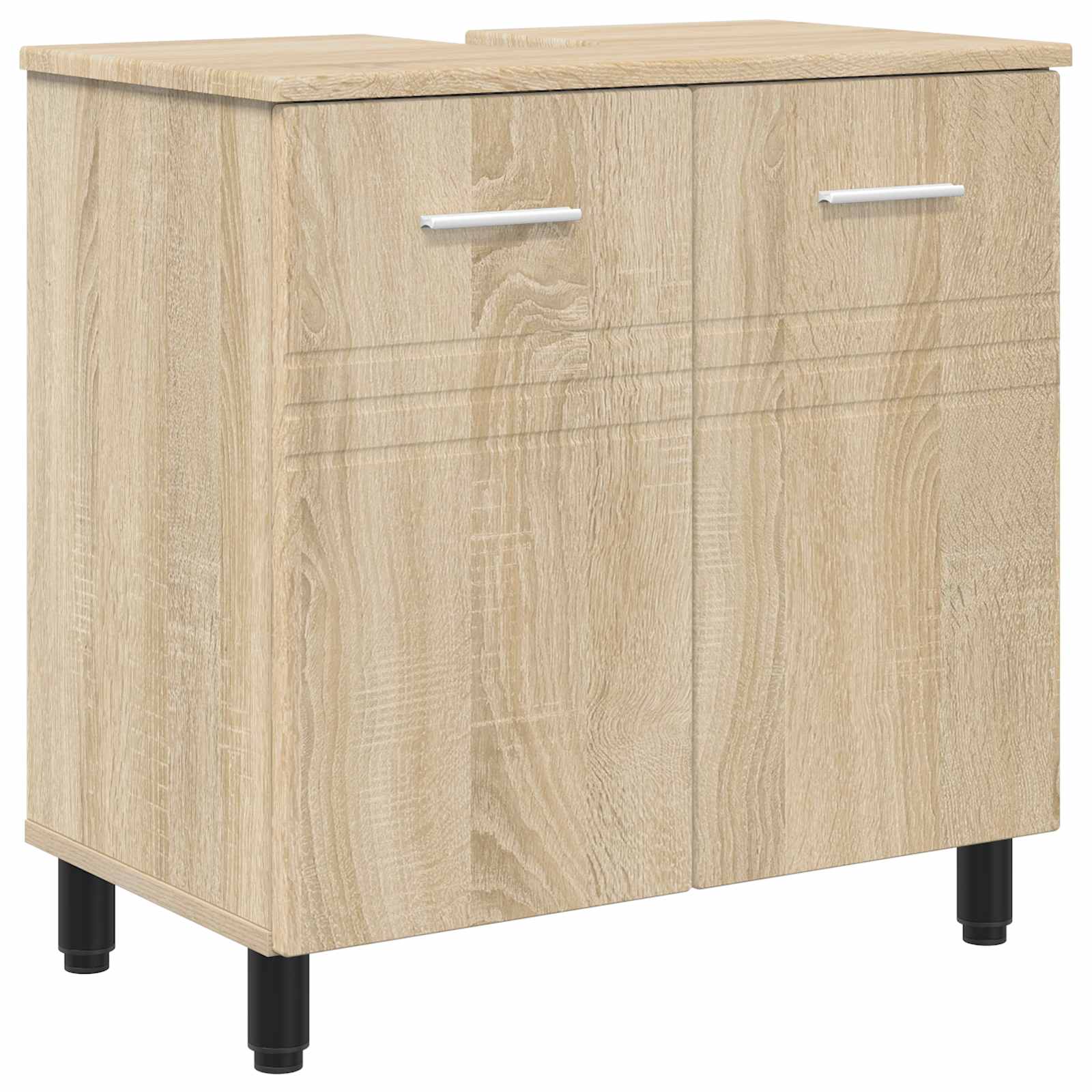 Badrums vaskenhet Sonoma-ek 60 x 35 x 60 cm Konstruerat trä