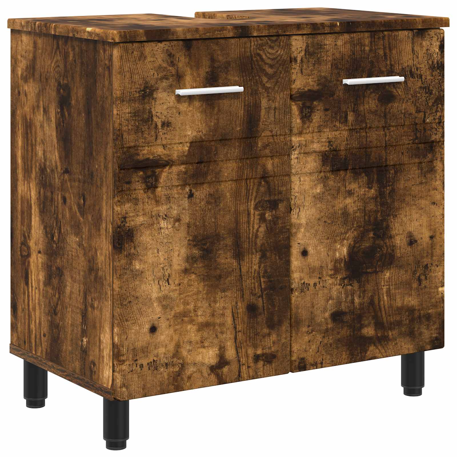 Badrums vaskenhet Rökt ek 60 x 35 x 60 cm Konstruerat trä