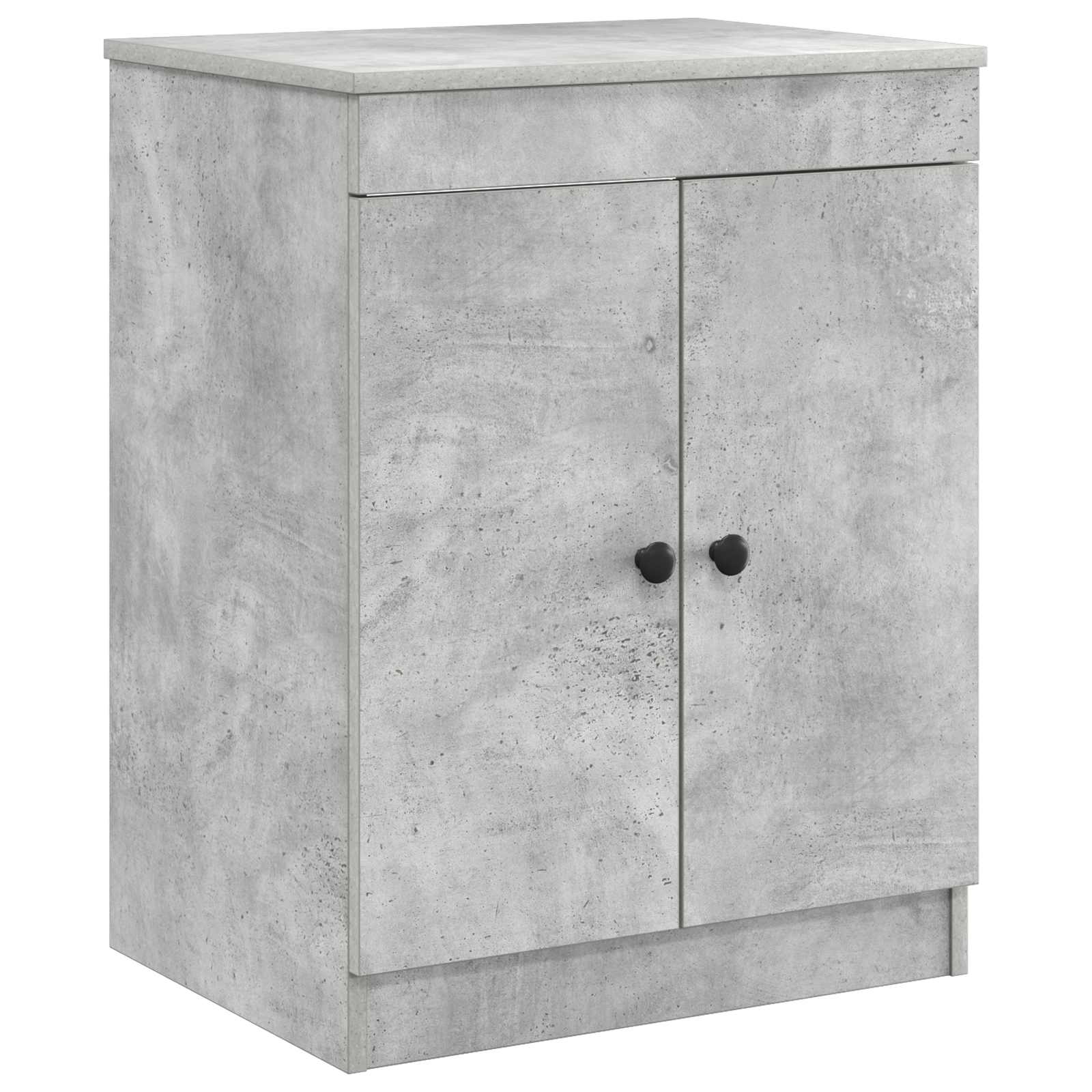 Badrumsskåp Betonggrå 54 x 41 x 70 cm Konstruerat trä