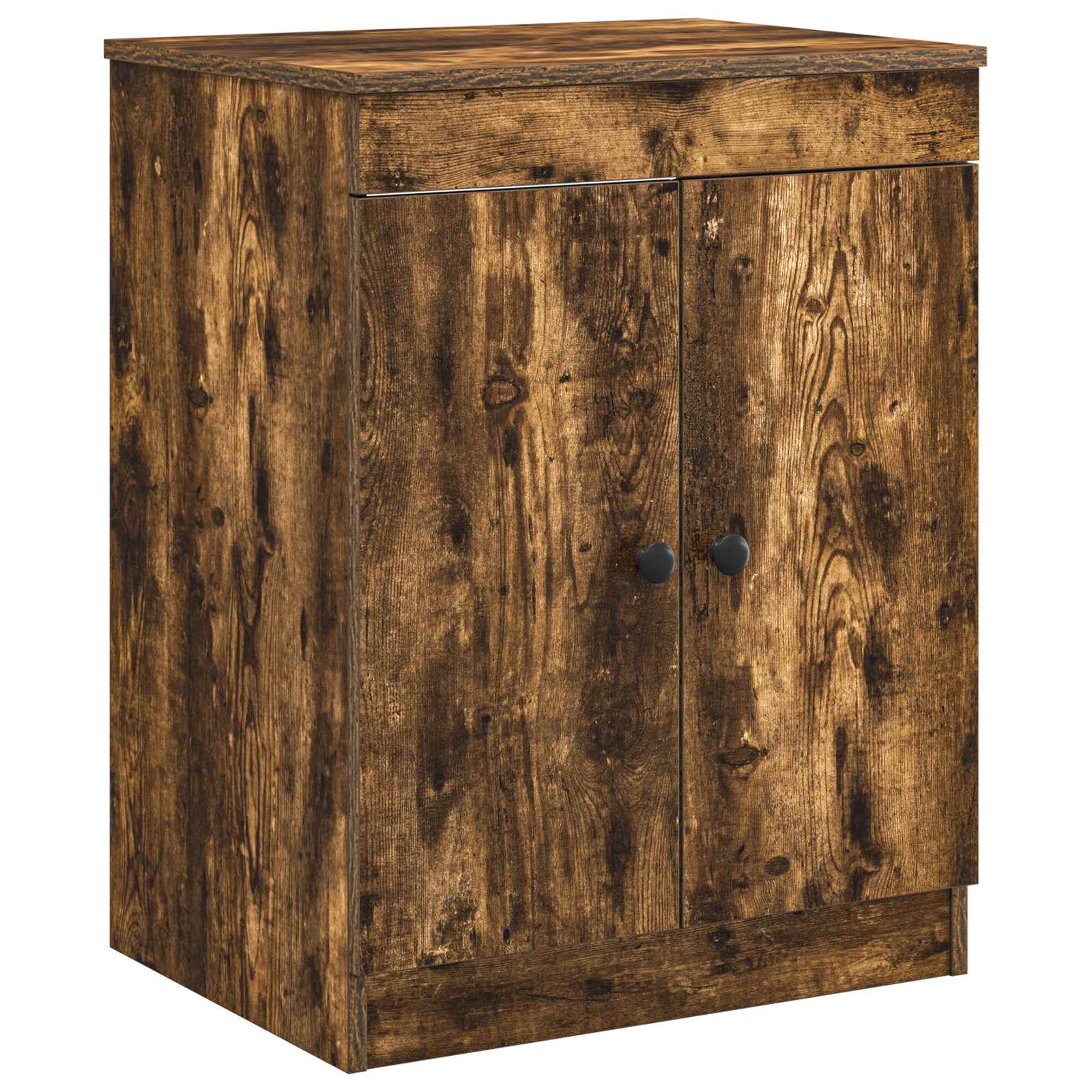 Badrumsskåp Rökt ek 54 x 41 x 70 cm Konstruerat trä