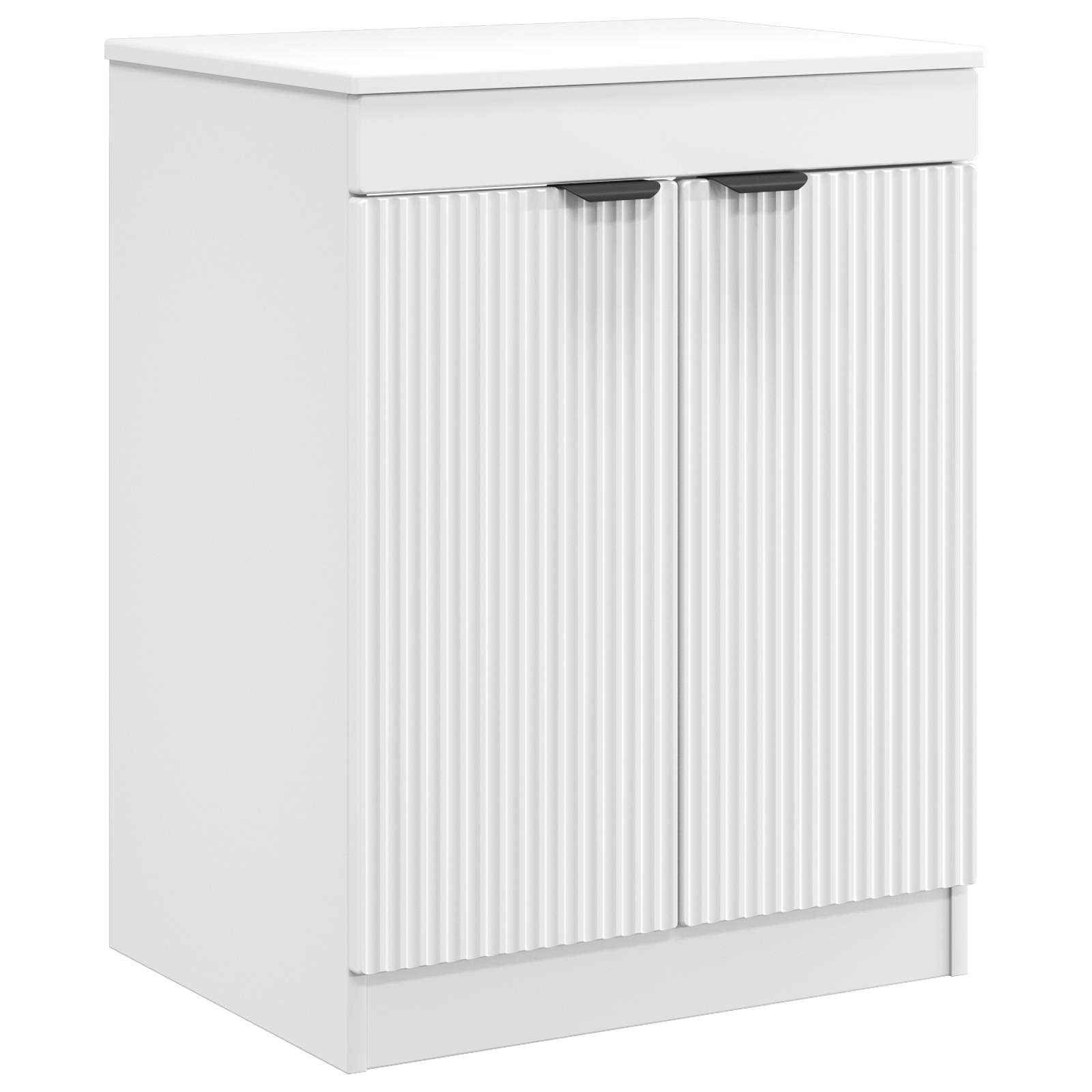 Badrumsskåp Vit 54 x 41 x 70 cm Konstruerat trä