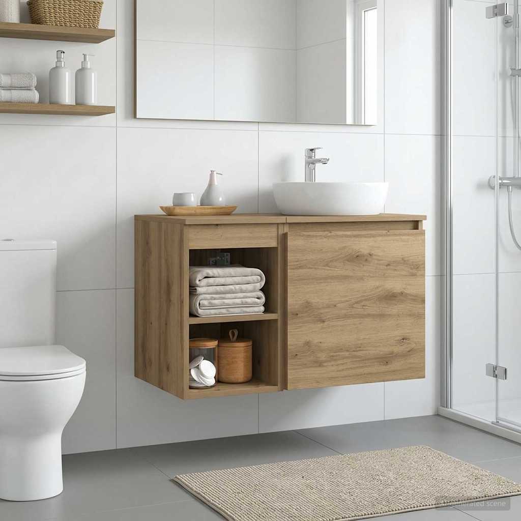 Badrumsskåp Mellan Artisan-ek 30 x 35 x 50 cm Konstruerat trä
