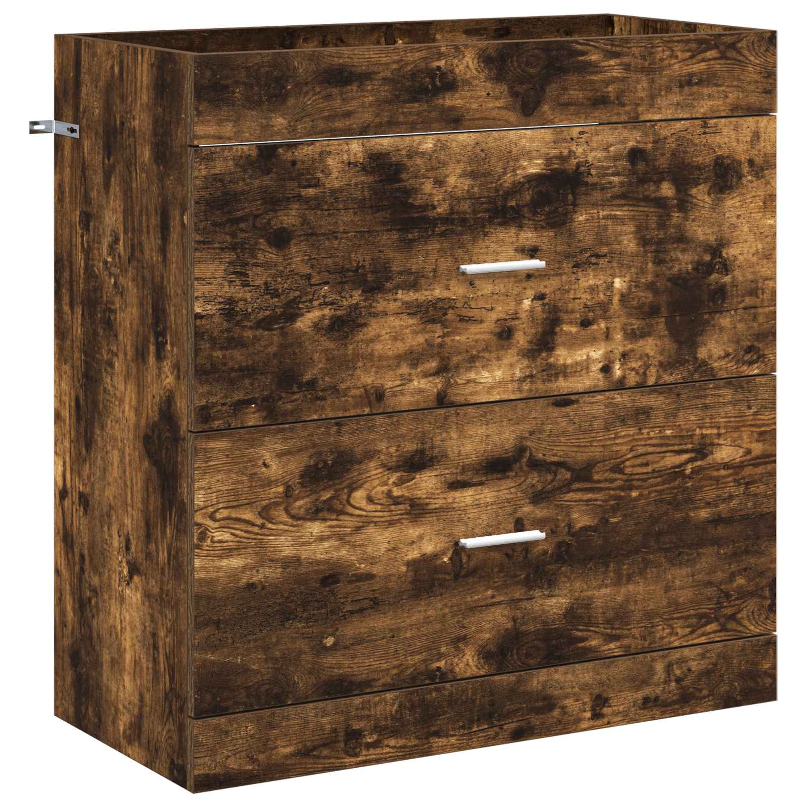 Badrum Under Diskbänk Skåp Rökt ek 78,5 x 37,5 x 81 cm
