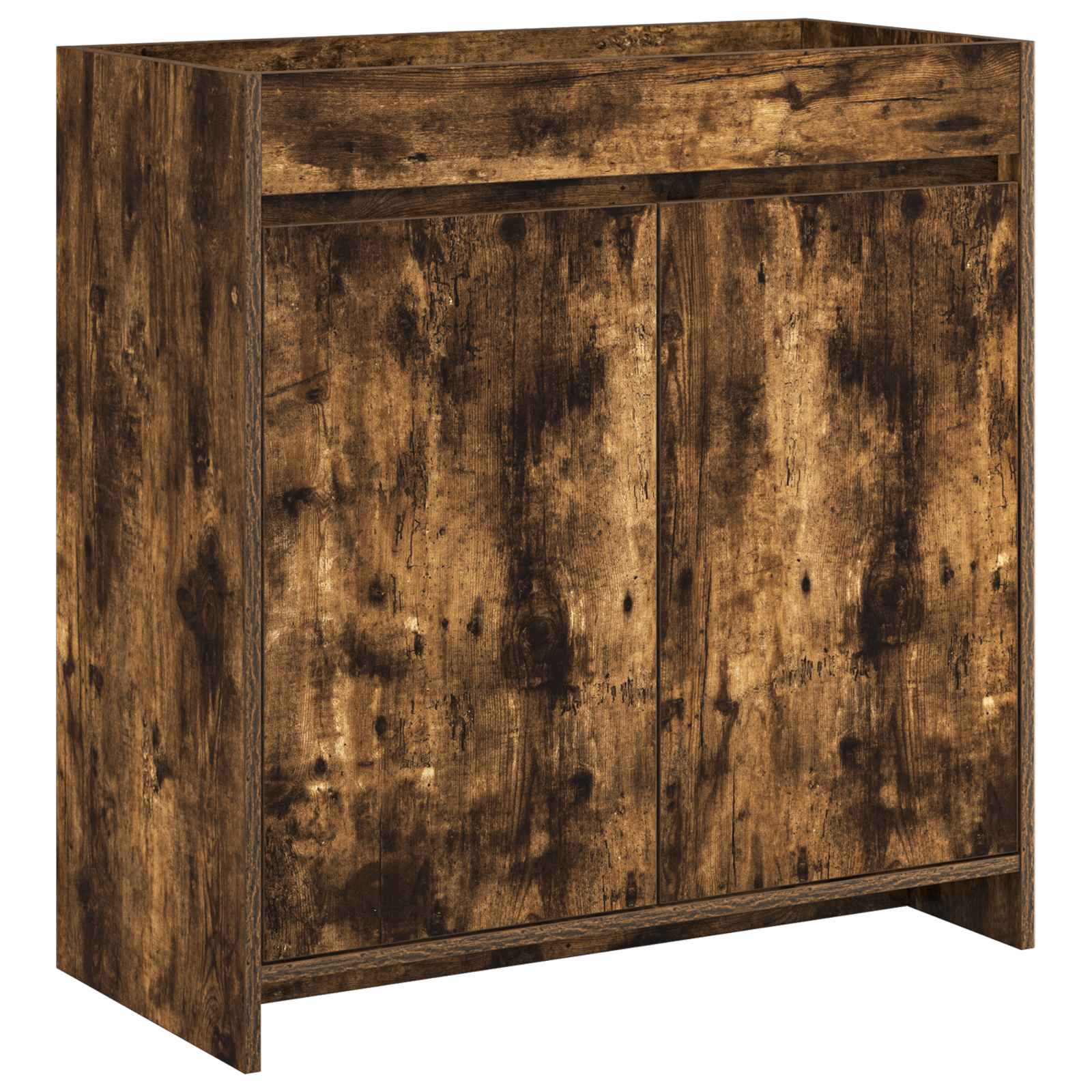 Badrum Under Diskbänk Skåp Rökt ek 78,5 x 37,5 x 81 cm