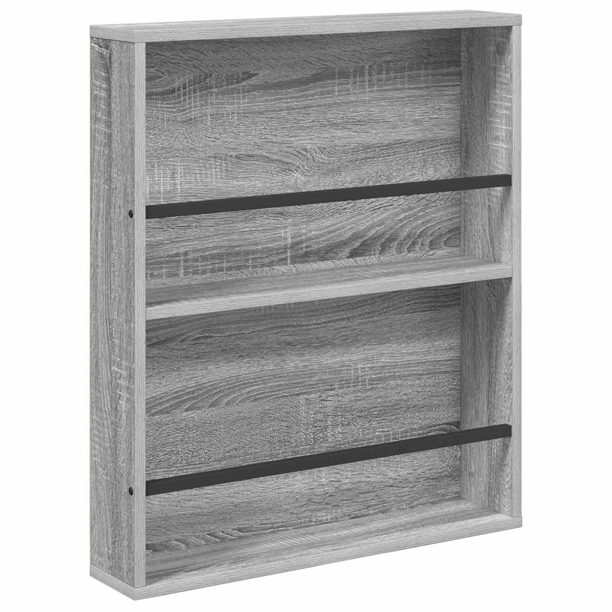 Tidningshylla Grå Sonoma 60 x 12 x 70 cm Konstruerat trä