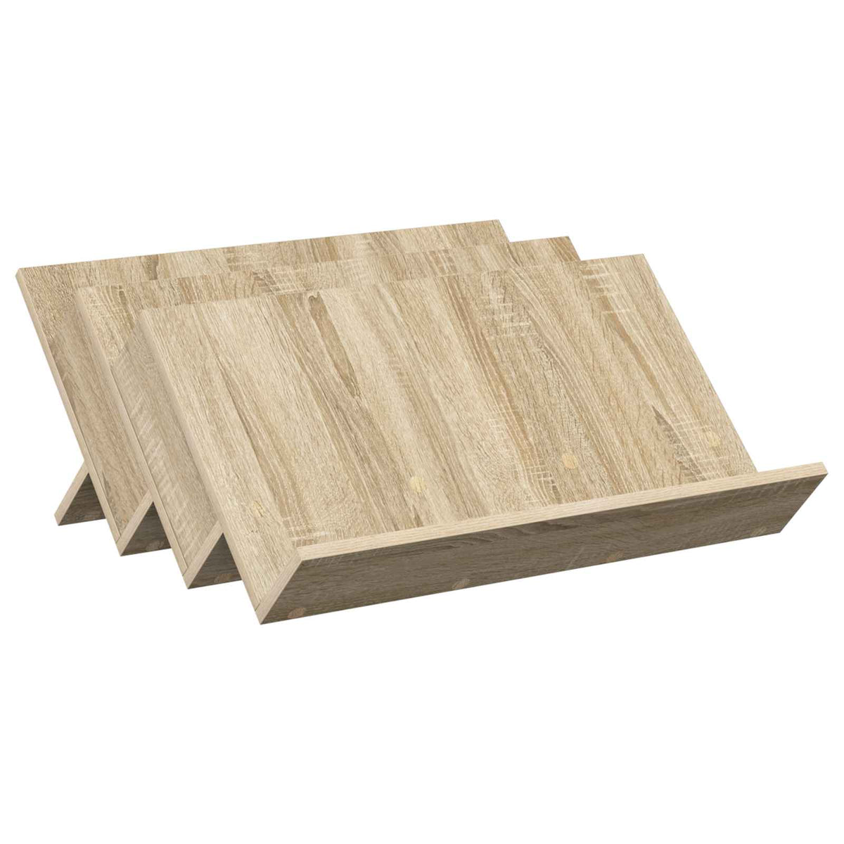 Tidningshylla Sonoma-ek 65 x 53 x 28,5 cm Konstruerat trä