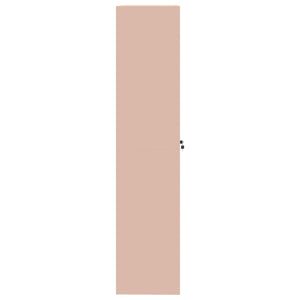 Förvaringsskåp 2 pcs Rosa 90 x 40 x 180 cm Kallvalsat Stål