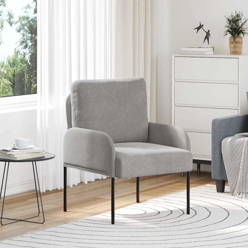 Soffor med kudde 55cm Ljusgrå Plywood