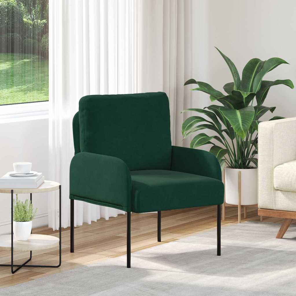 Soffor med kudde 55cm Mörkgrön Plywood
