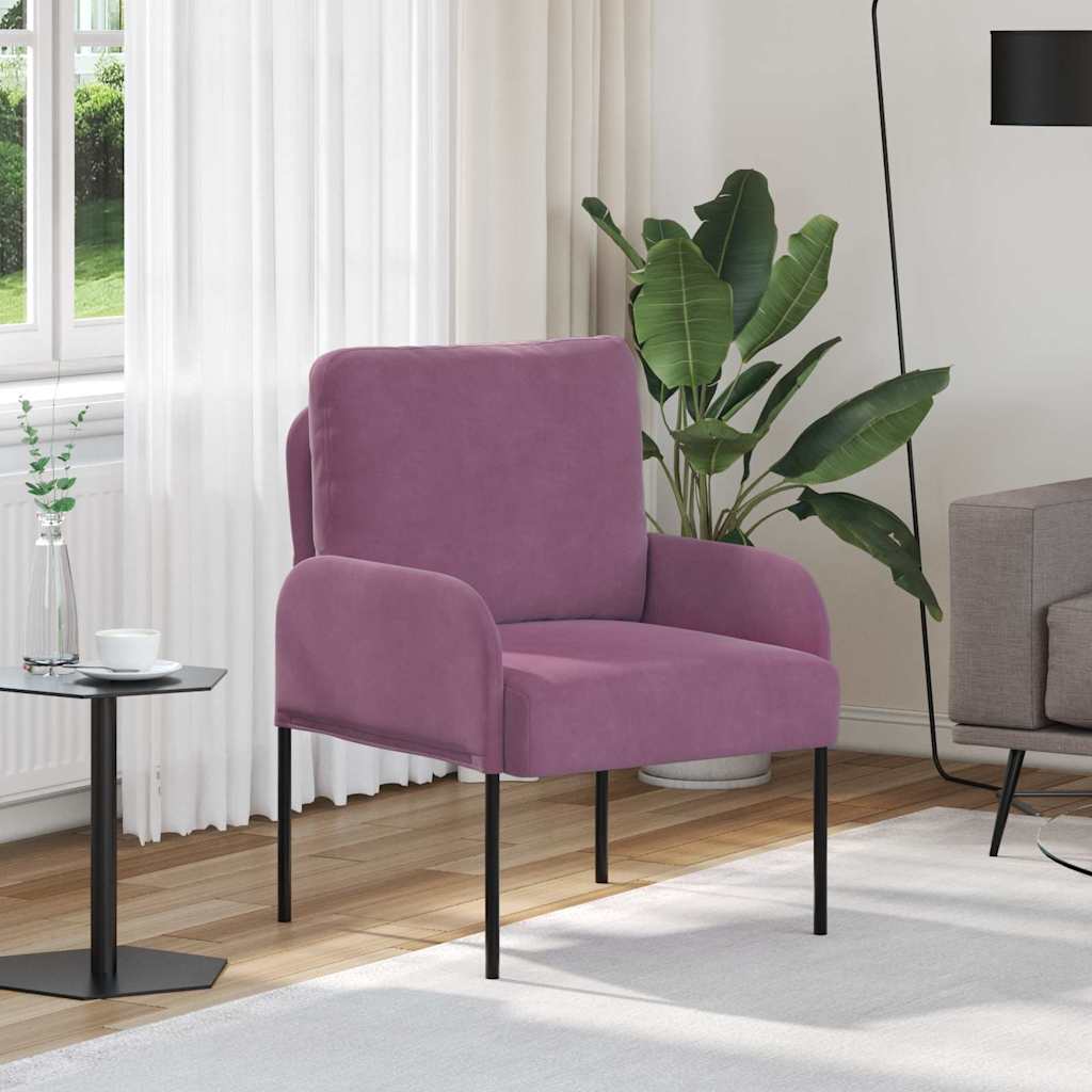 Soffor med kudde 55cm Lila Plywood