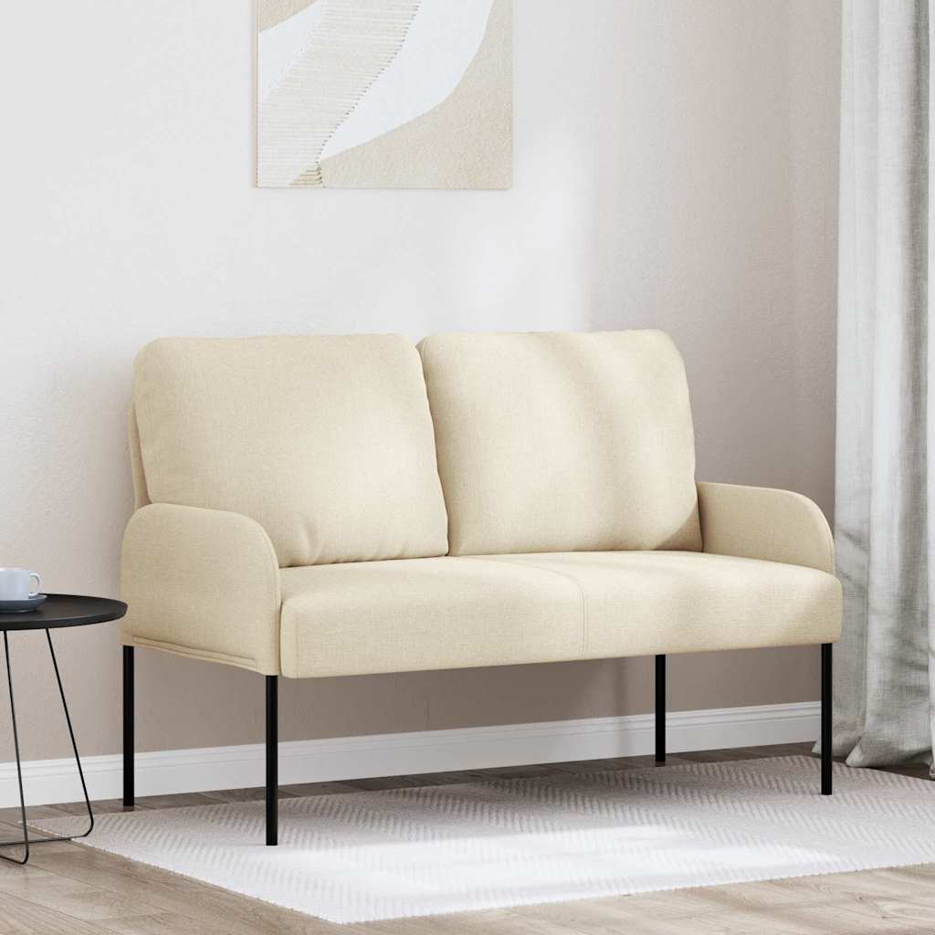 Soffor med kudde 110cm Kräm Plywood