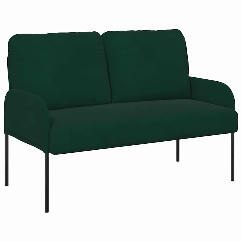Soffor med kudde 110cm Mörkgrön Plywood