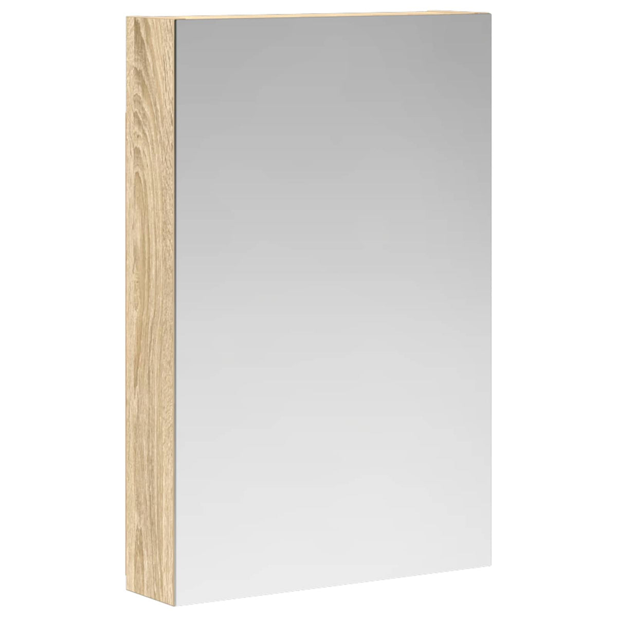 Badrumsspegelskåp Sonoma-ek 40 x 10,5 x 60,5 cm Konstruerat trä