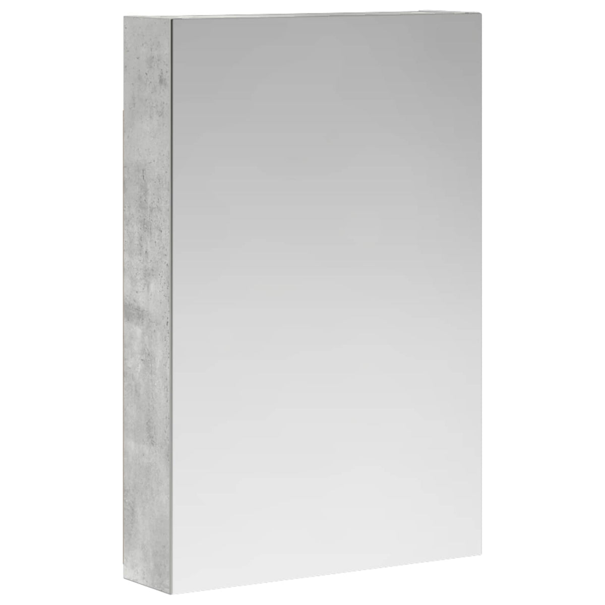 Badrumsspegelskåp Betonggrå 40 x 10,5 x 60,5 cm Konstruerat trä
