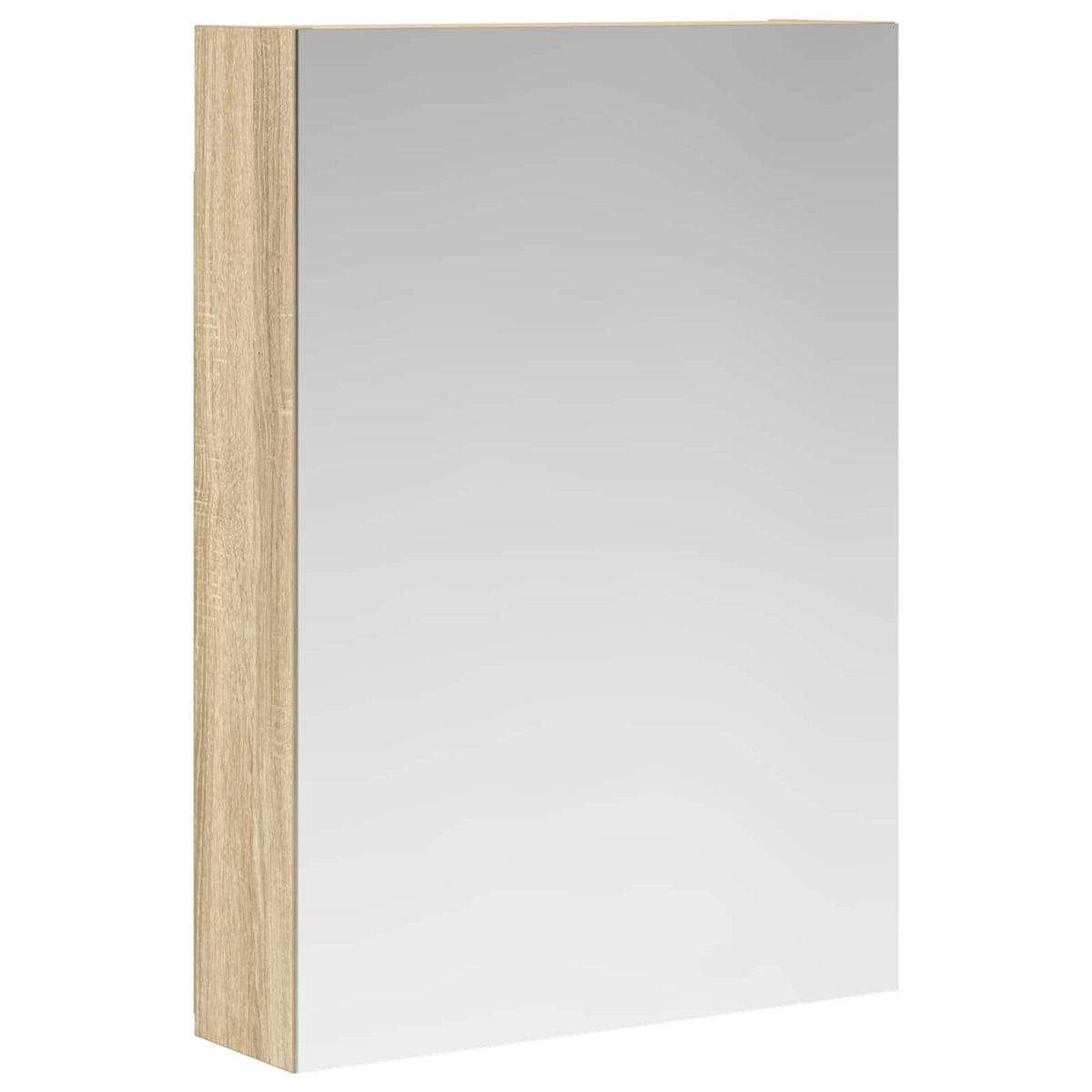 Badrumsspegelskåp Sonoma-ek 50 x 14,5 x 70 cm Konstruerat trä
