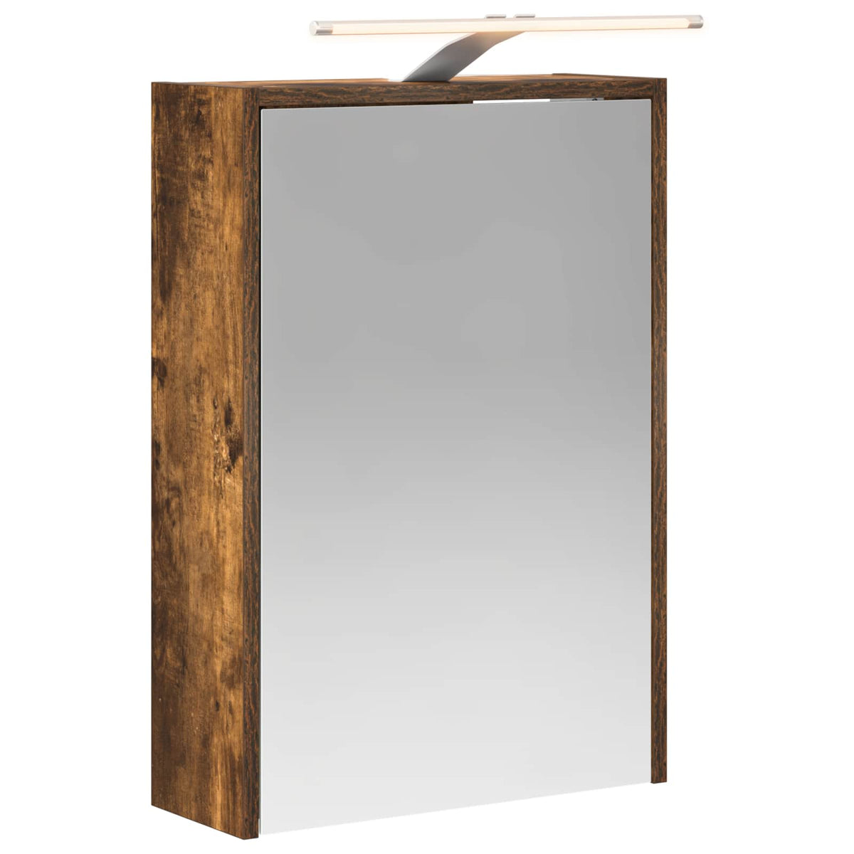 Badrumsspegelskåp Rökt ek 43 x 16 x 62.5 cm Konstruerat trä