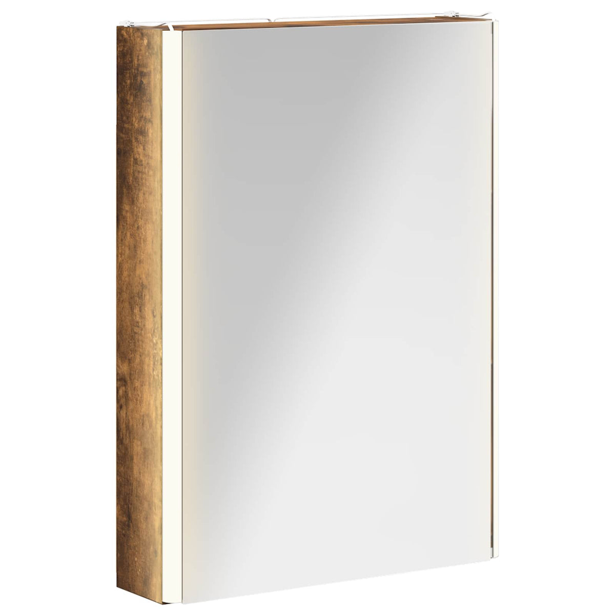 Badrumsspegelskåp Rökt ek 43 x 11,5 x 60,5 cm Konstruerat trä