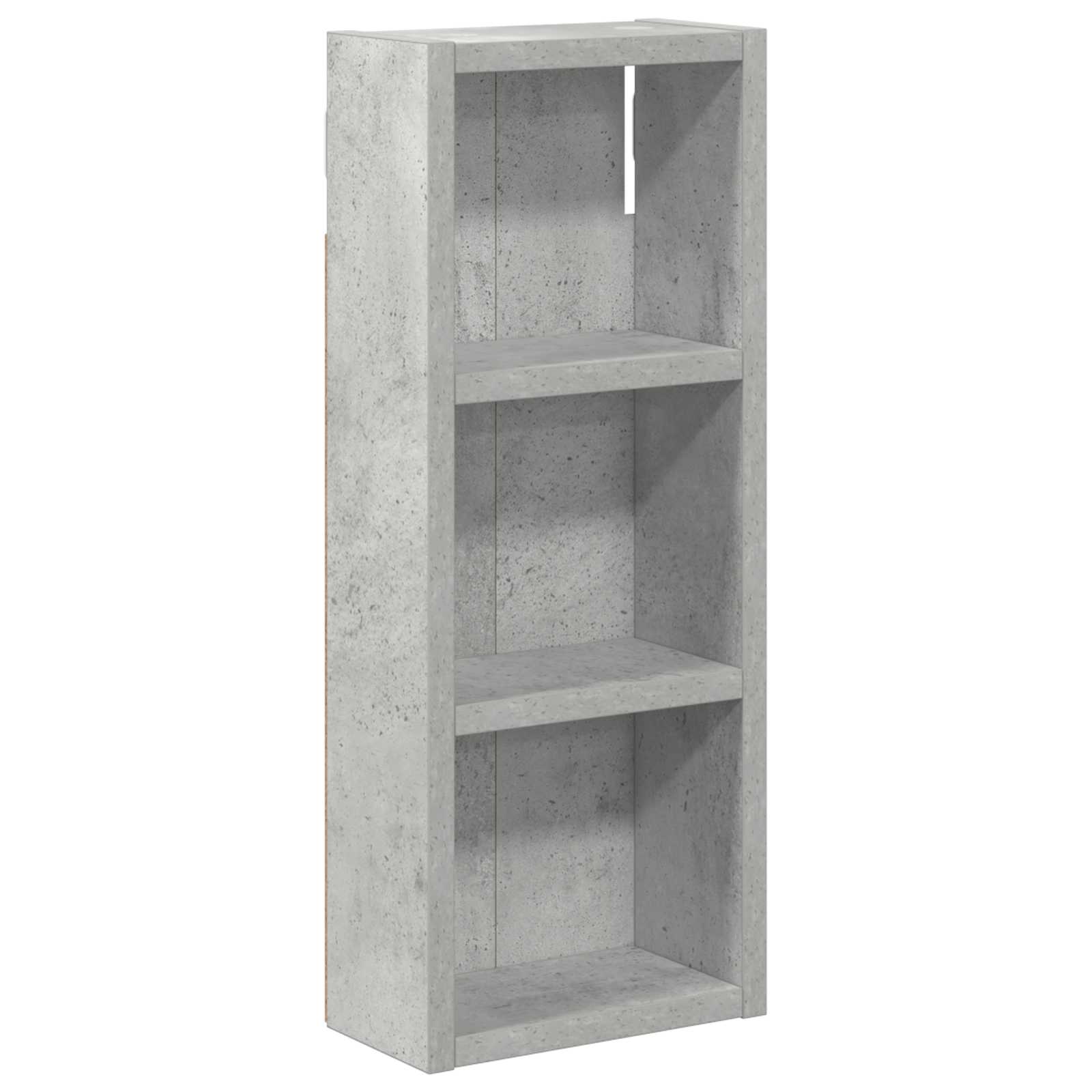 Badrumsväggskåp BetongGrå 20 x 10 x 50 cm Konstruerat trä
