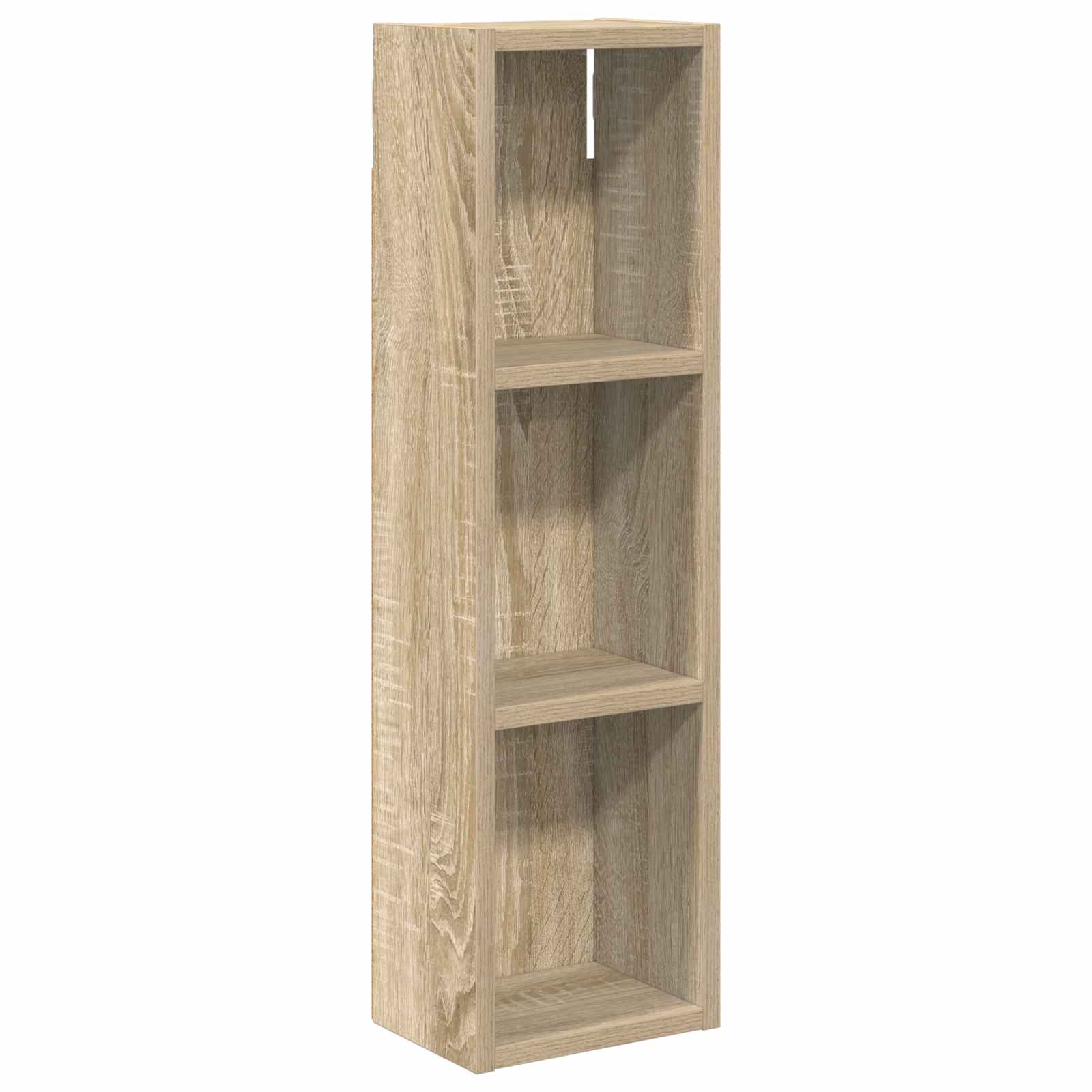 Badrumsväggskåp Sonoma-ek 20 x 14 x 70 cm Konstruerat trä