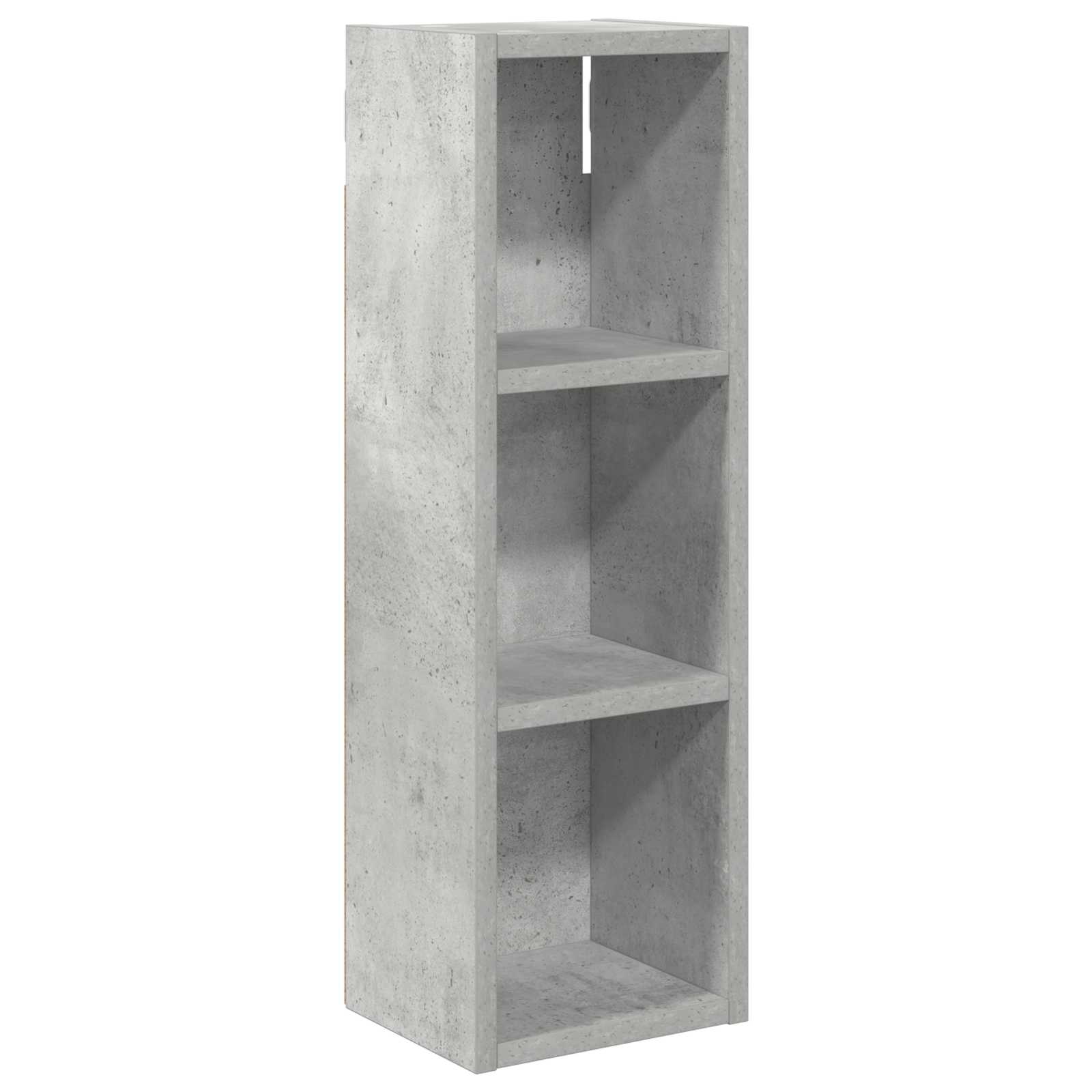 Badrumsväggskåp BetongGrå 20 x 16 x 62,5 cm Konstruerat trä