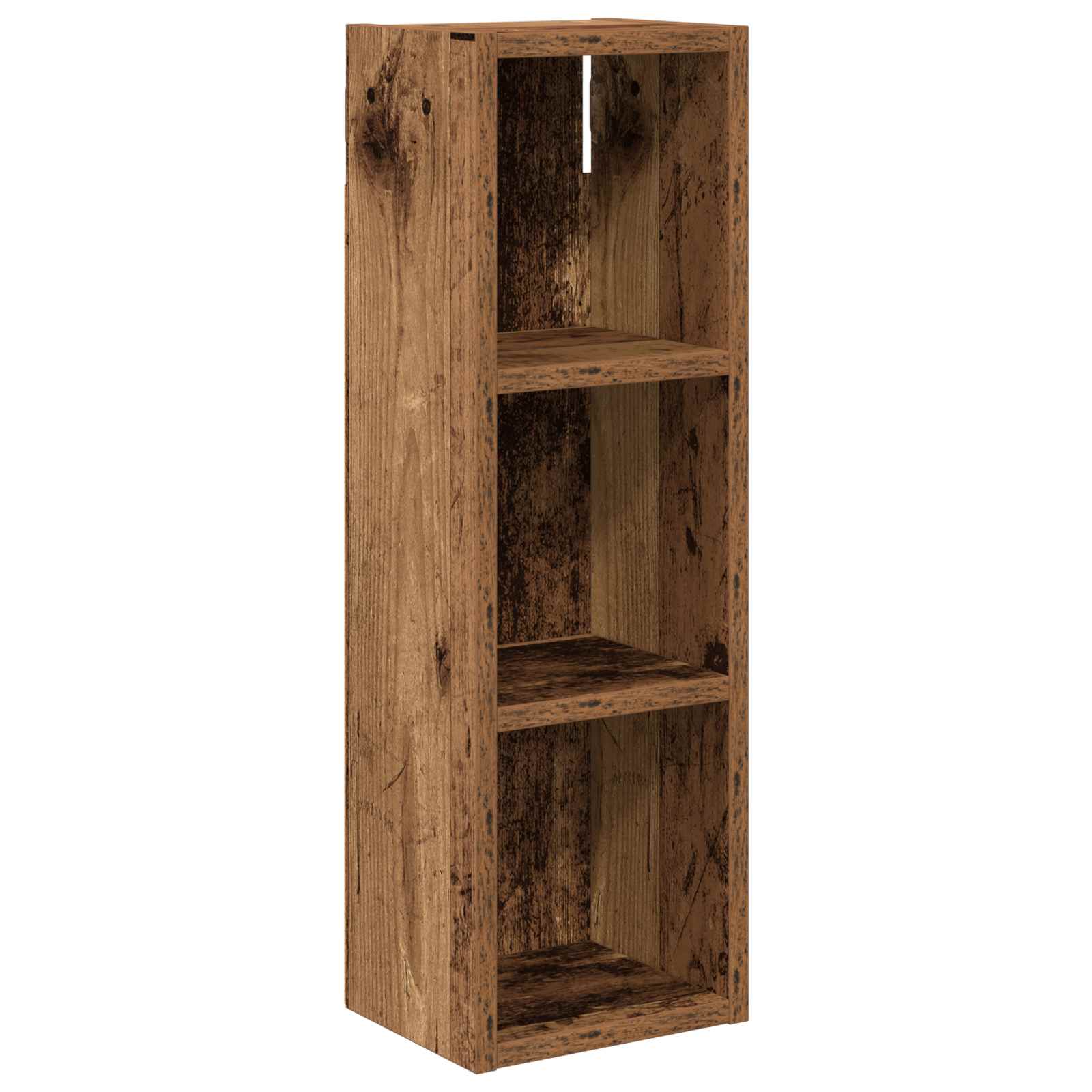 Badrumsväggskåp Gammalt trä 20 x 16 x 62,5 cm Konstruerat trä